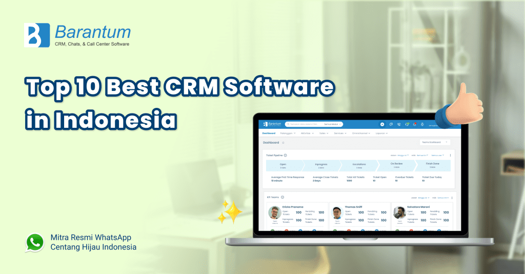 Top 10 Best CRM Software In Indonesia