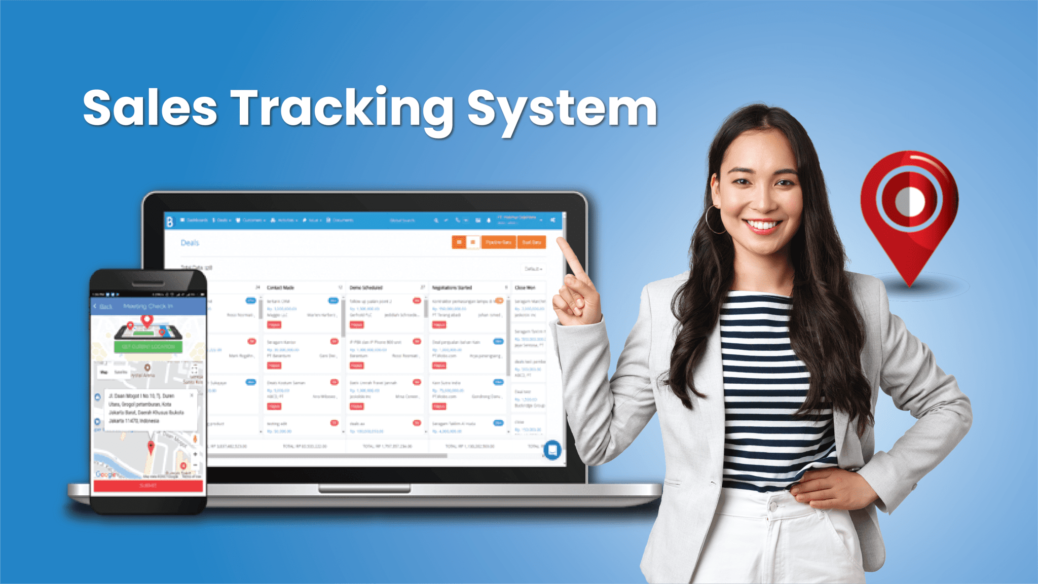 Sales tracking