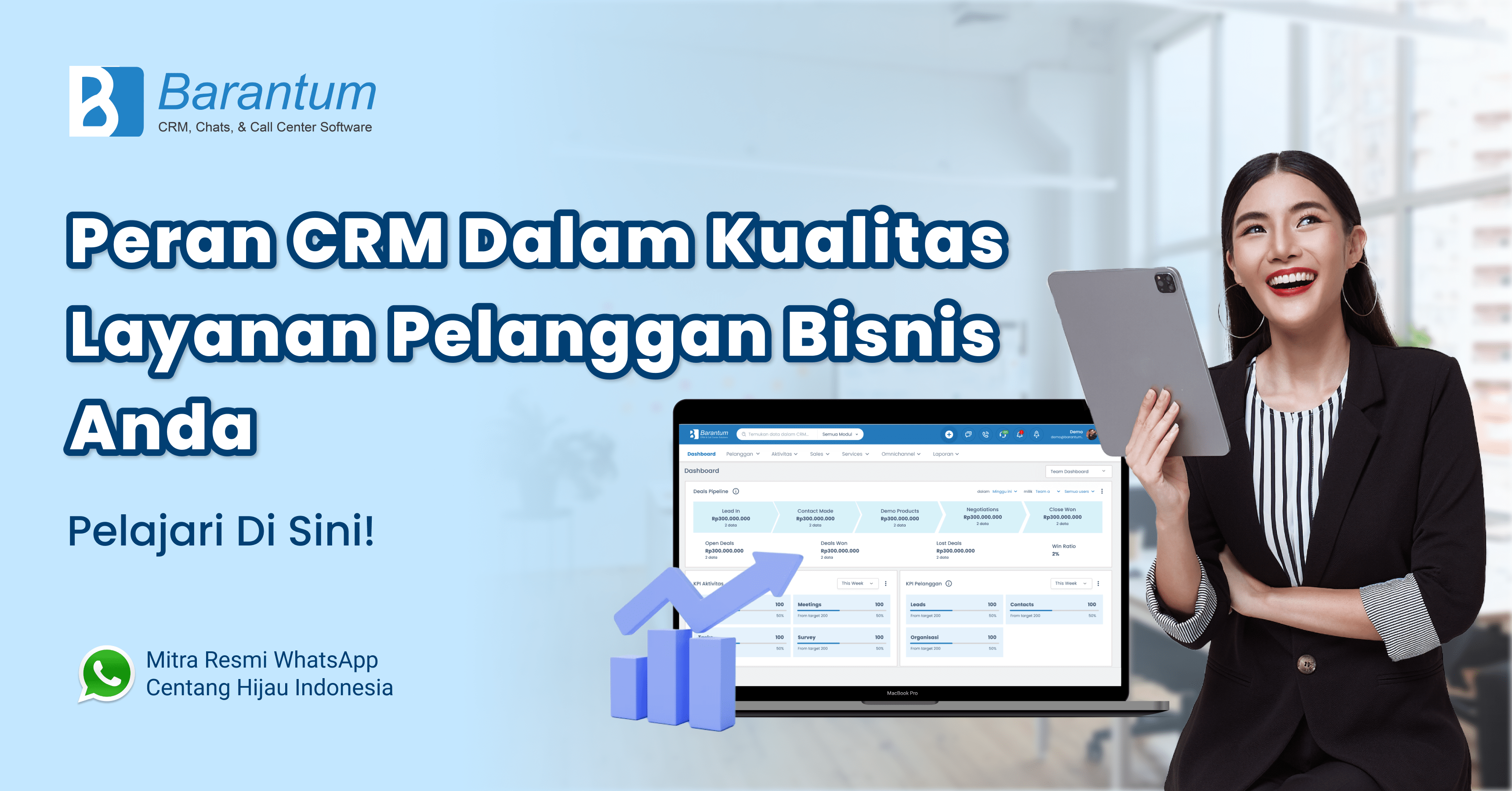 Peran <b>CRM</b> Dalam Kualitas Layanan Pelanggan Bisnis Anda.