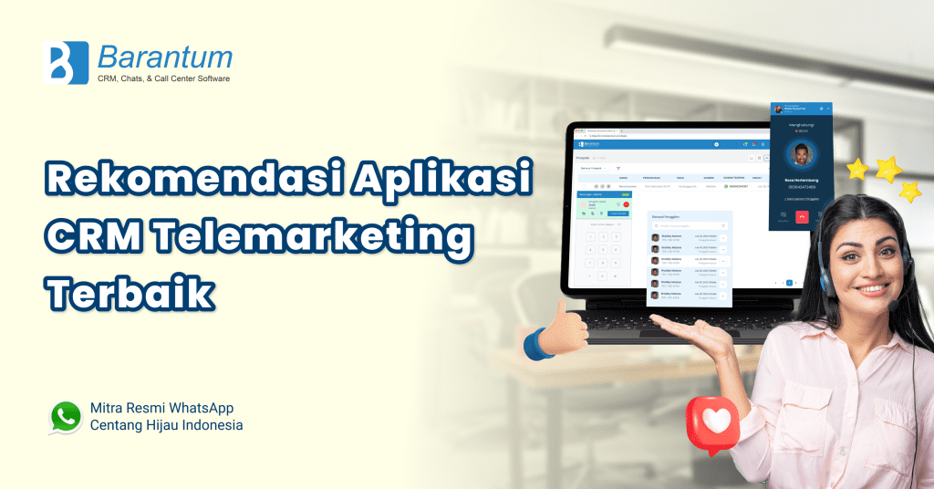 5 Rekomendasi Aplikasi CRM Telemarketing Terbaik