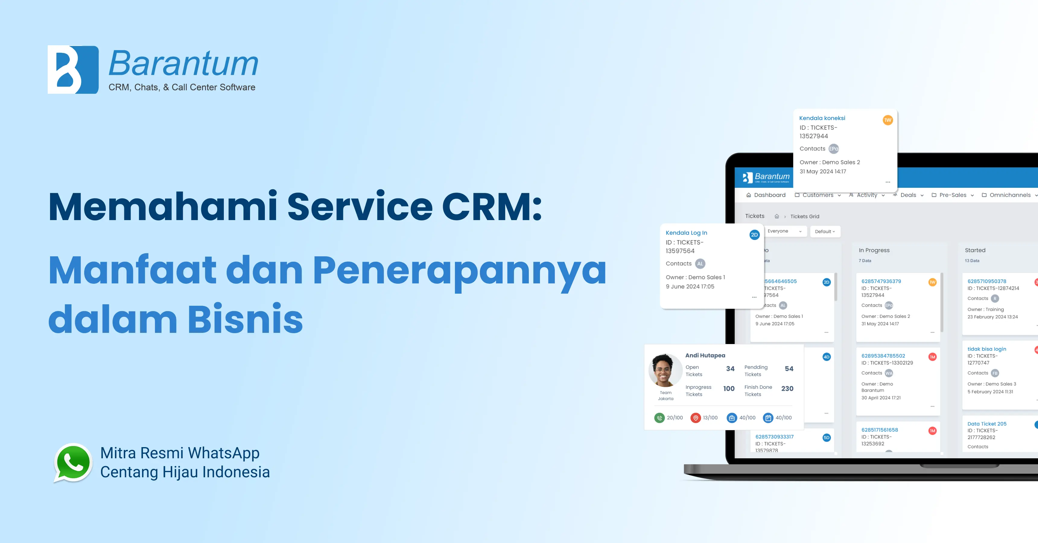 memahami service crm