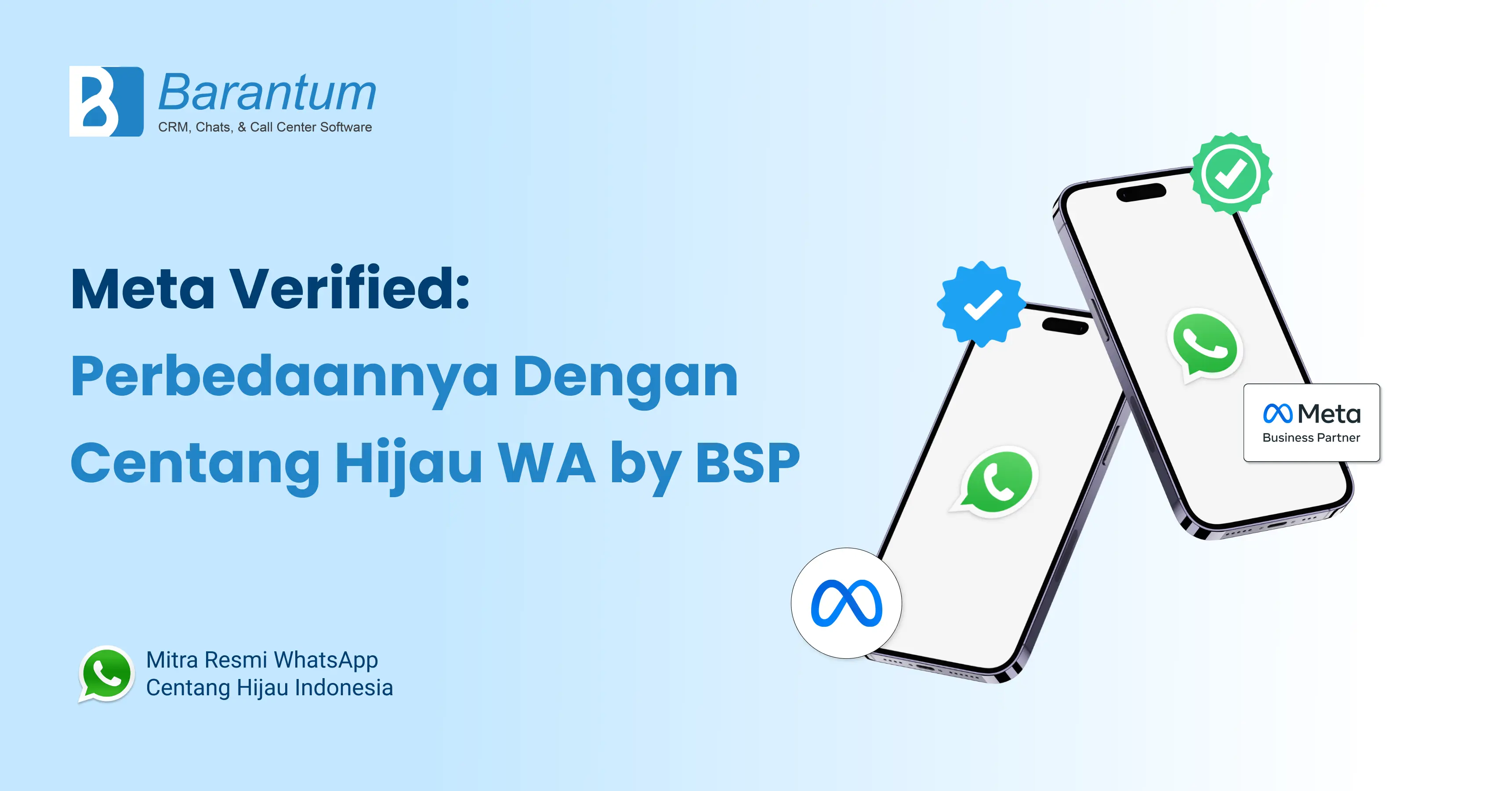 meta verified vs Centang Hijau WA by BSP