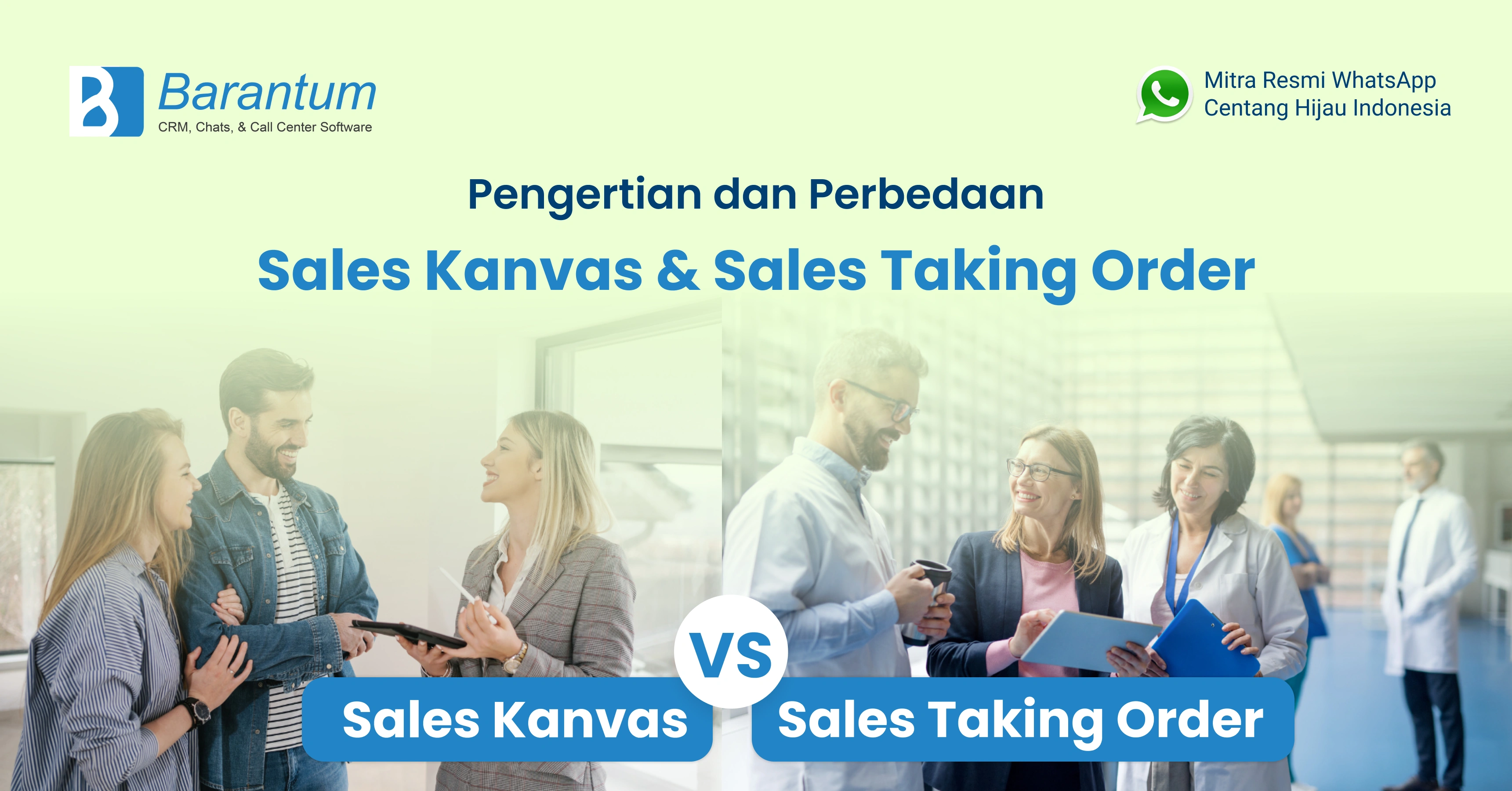 sales kanvas dan taking order