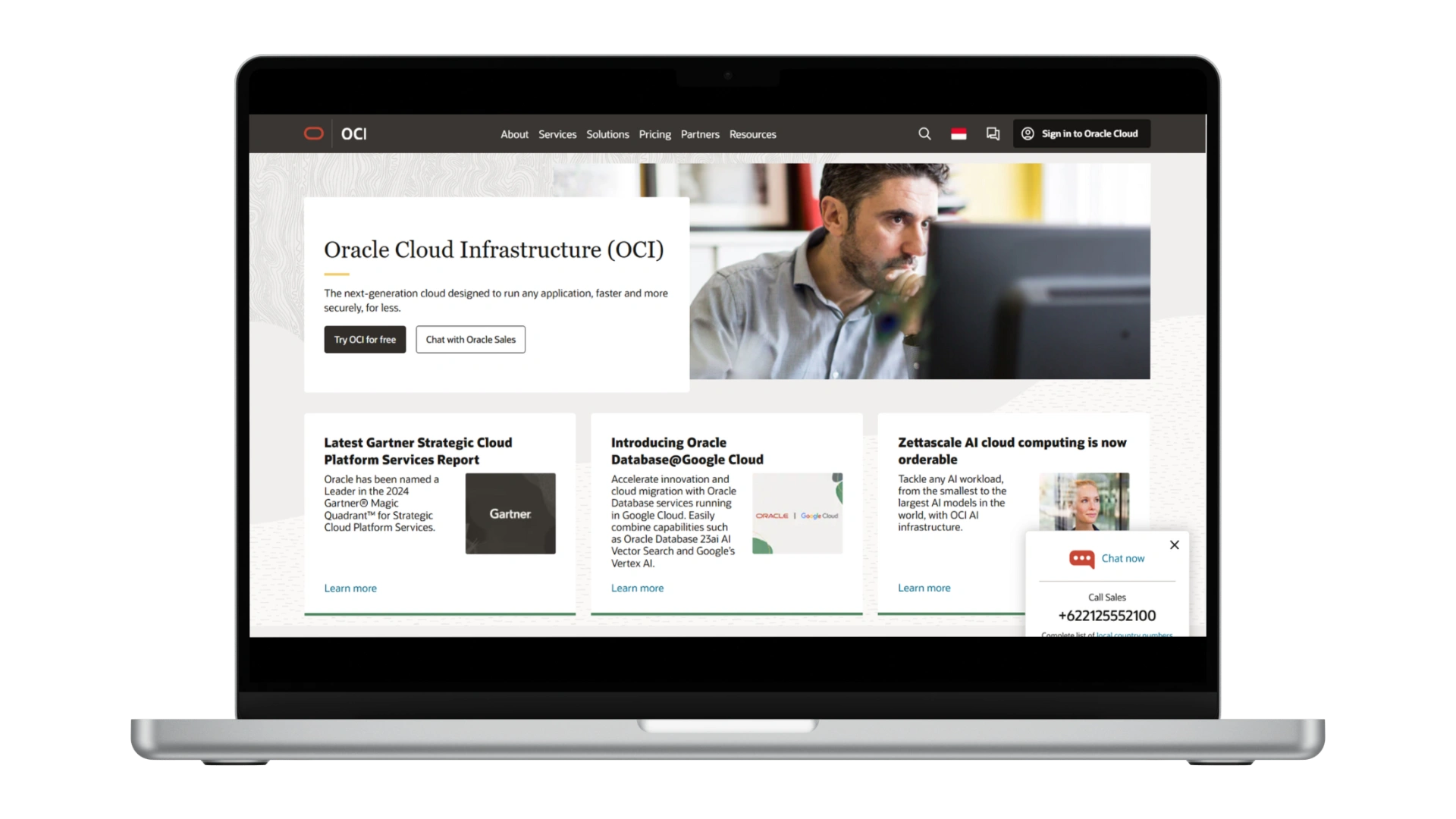 homepage oracle