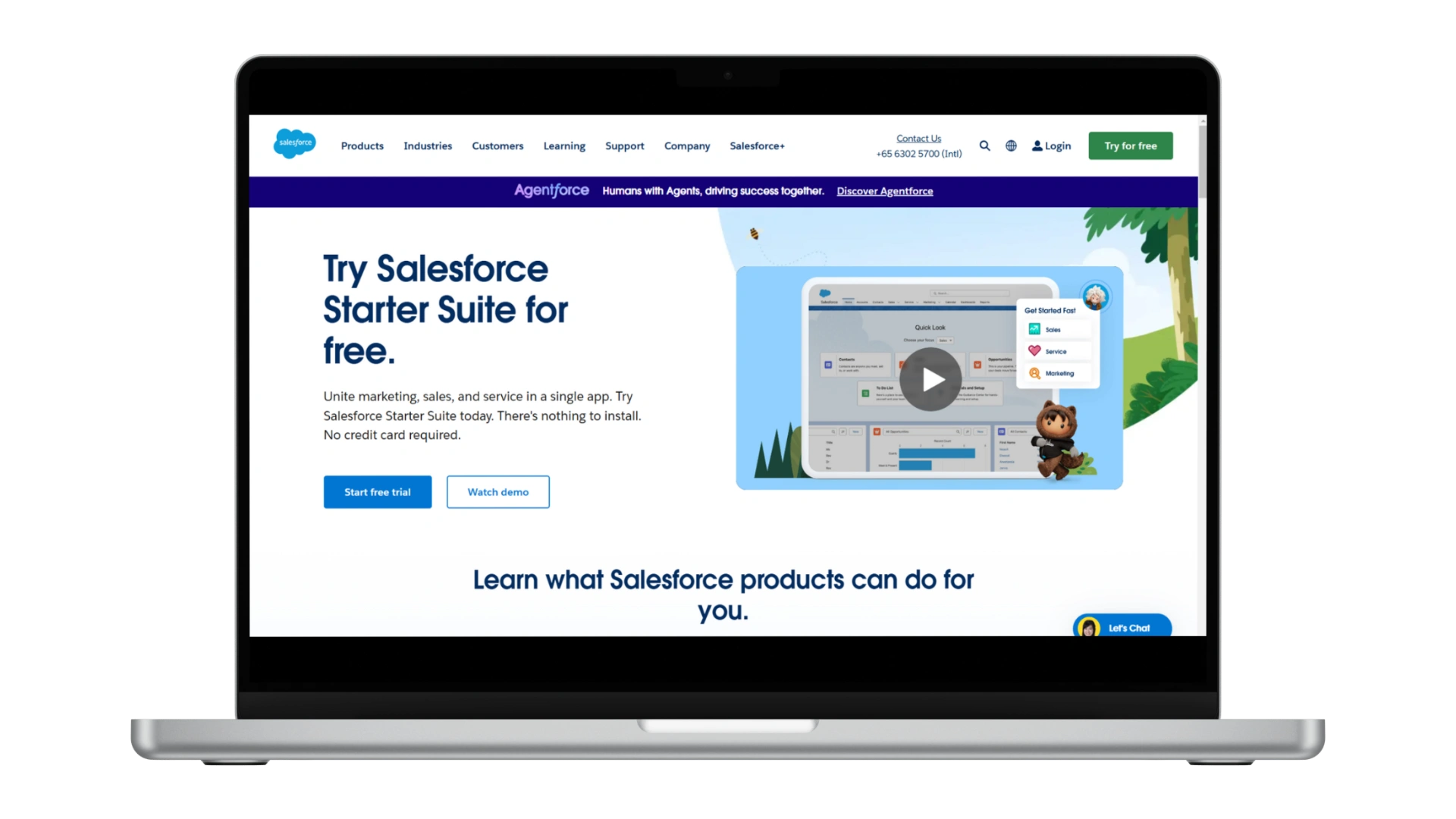 homepage salesforce