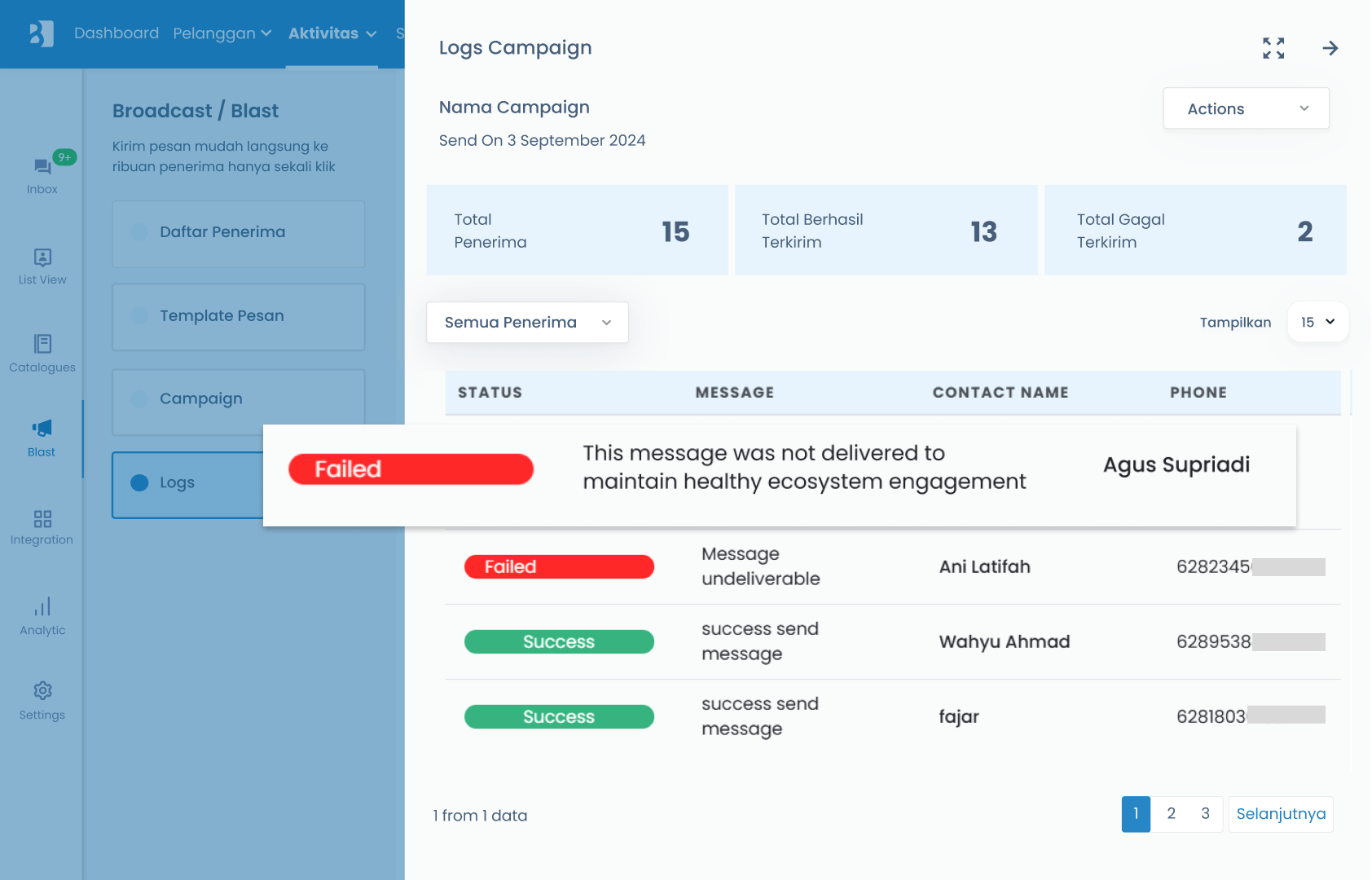 Logs Barantumchat